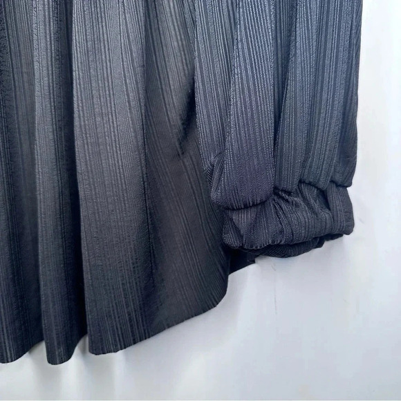 Free People Intimately Black Dolman Sleeve Off The Shoulder Top OS - Picture 7 of 9